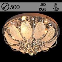 Люстра 55543/500 CR хром 5х40Вт E14 LED-RGB ПДУ 50х50х25см