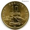 Джибути 10 франков 2004