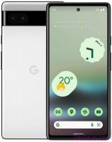 Google Смартфон Google Pixel 6a 6/128GB (Белый, 6 ГБ, 128 ГБ)