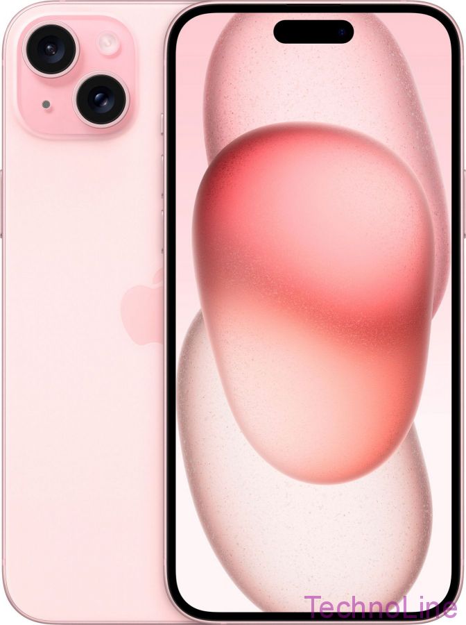 Смартфон Apple iPhone 15 Plus 128 ГБ, Dual: nano SIM + eSIM, розовый EU