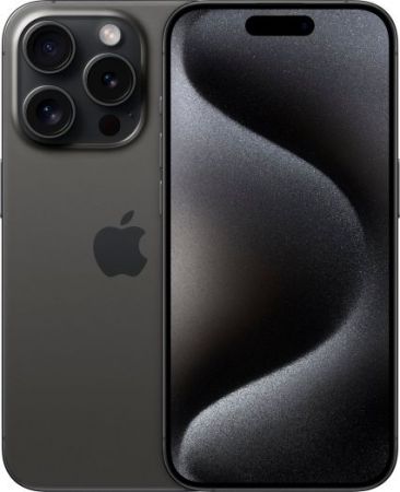 Смартфон Apple iPhone 15 Pro Max 256 ГБ черный титан Есим Америка