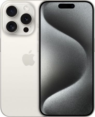 Смартфон Apple iPhone 15 Pro Max 256 ГБ, Dual: nano SIM + eSIM, белый титан [Japan]