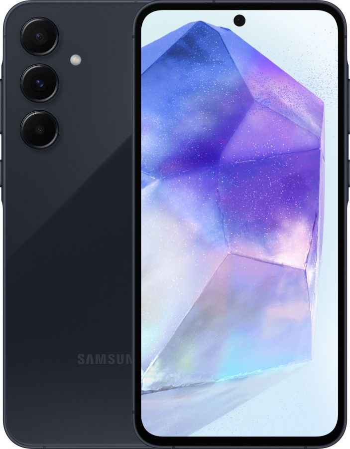 Смартфон Samsung Galaxy A55 5G 8/256 ГБ, Dual: nano SIM + eSIM, navy EU