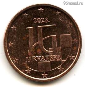 Хорватия 2 евроцента 2023