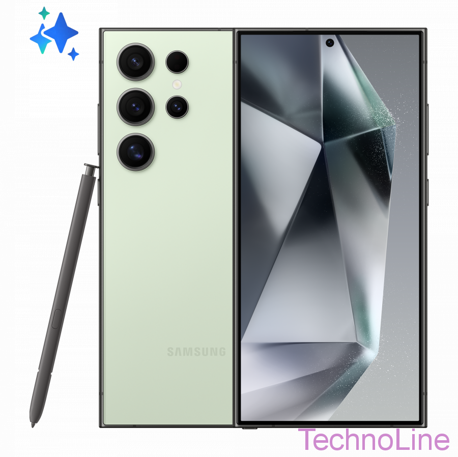 Смартфон Samsung Galaxy S24 Ultra 12/1 ТБ, Dual nano SIM, Titanium Green EU