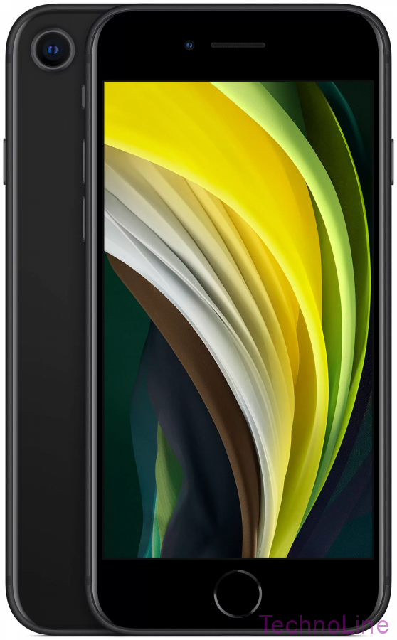 Смартфон Apple iPhone SE 2020 256 ГБ, nano SIM+eSIM, черный