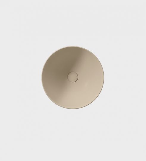 Раковина-чаша накладная круглая GSI PURA 885208 420 мм х 420 мм, цвет Cretta Matte схема 2