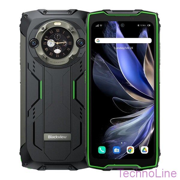 Смартфон Blackview BV9300 Pro 12/256Gb Global Green