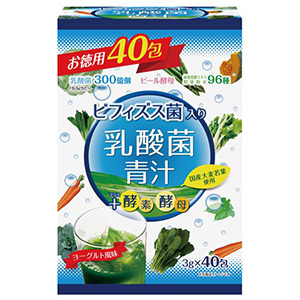Yuwa Аодзиру с молочнокислыми бактериями со вкусом йогурта 40 пакетов.