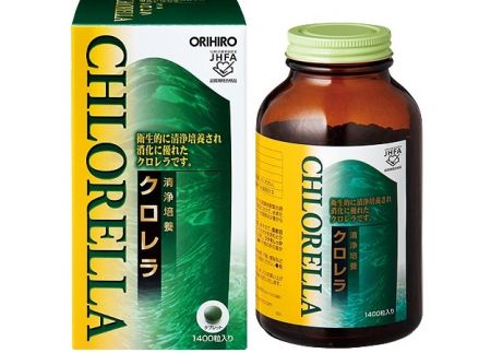 ORIHIRO Хлорелла 1400 таблеток (банка)
