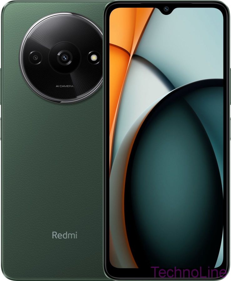 Смартфон Xiaomi Redmi A3 4/128Gb Olive Green RU
