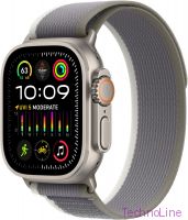Apple Watch Ultra 2 49 мм Titanium Case GPS + Cellular, Green Gray Trail Loop (S/M)
