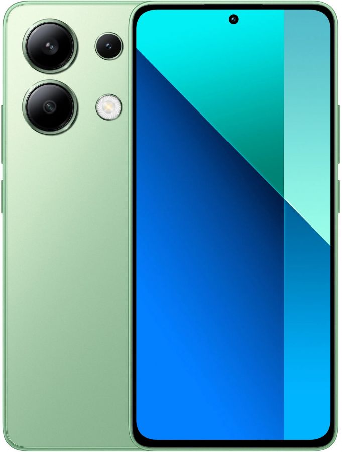 Смартфон Xiaomi Redmi Note 13 4G 8/256 ГБ, Dual nano SIM, Mint Green EU