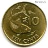 Сейшельские острова 10 центов 2000