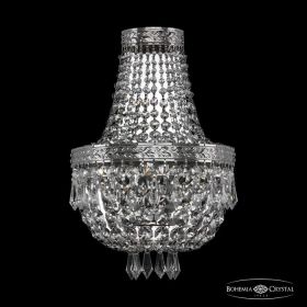 Бра Хрустальное BOHEMIA IVELE CRYSTAL 19271B/H1/20IV NI Никель, Металл / Богемия Ивеле Кристалл