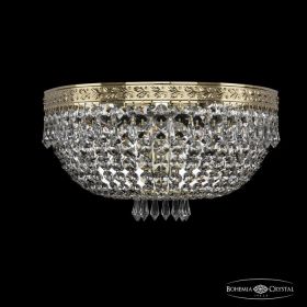 Бра Хрустальное BOHEMIA IVELE CRYSTAL 19271B/35IV G Золото, Металл / Богемия Ивеле Кристалл