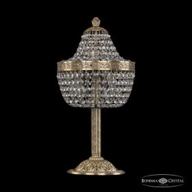 Лампа Настольная BOHEMIA IVELE CRYSTAL 19051L6/H/20IV PA Патина, Металл / Богемия Ивеле Кисталл