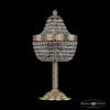 Лампа Настольная BOHEMIA IVELE CRYSTAL 19051L6/H/20IV PA Патина, Металл / Богемия Ивеле Кисталл