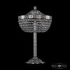 Лампа Настольная BOHEMIA IVELE CRYSTAL 19051L6/25IV NI Никель, Металл / Богемия Ивеле Кисталл