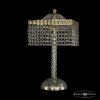 Лампа Настольная BOHEMIA IVELE CRYSTAL 19202L4/25IV G R Золото, Металл / Богемия Ивеле Кисталл