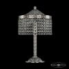 Лампа Настольная BOHEMIA IVELE CRYSTAL 19201L6/25IV NI R Никель, Металл / Богемия Ивеле Кисталл