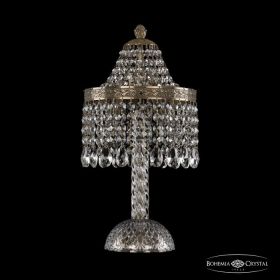 Лампа Настольная BOHEMIA IVELE CRYSTAL 19201L4/H/20IV PA Патина, Металл / Богемия Ивеле Кисталл