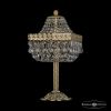 Лампа Настольная BOHEMIA IVELE CRYSTAL 19012L6/H/20IV G Золото, Металл / Богемия Ивеле Кисталл