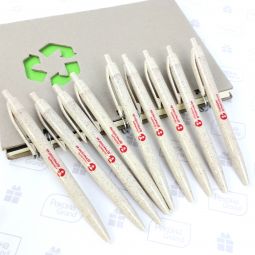 ручки из переработанных материалов с логотипом