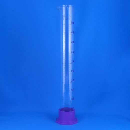 Цилиндр мерный 3-500-2, 500 мл, с пластиковым основанием