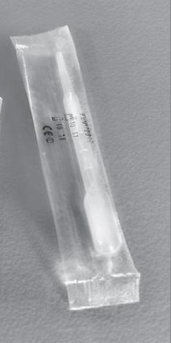Пипетка для переноса жидкости (Пастера), 1 мл, стерильная, 700 шт/упак