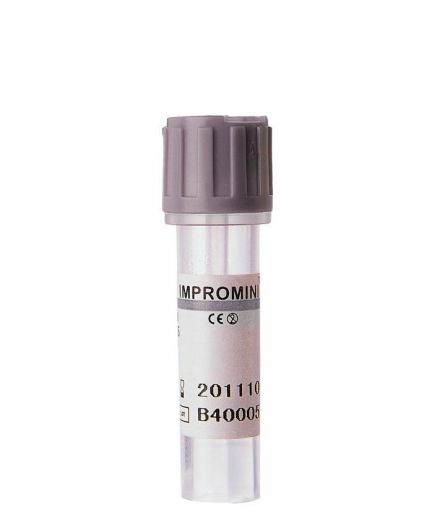 Микропробирки без капилляра для взятия капиллярной крови для глюкозы и лактаты, 0,2 мл, 10х45 мм, пластик, упаковка 50 шт