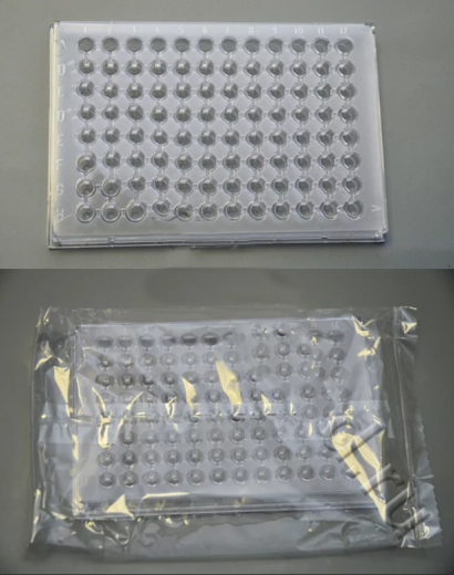Планшет 96 лунок, для лабораторных исследований "П"- образн. дно, БЕЗ крышки, п/с, в инд. НЕ стерильной упаковке, 10 шт., Италия