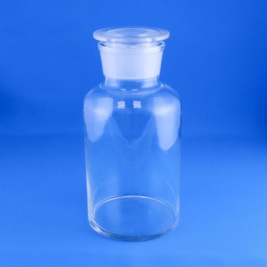 Склянка (штанглас) 5drops, 2500 мл, светлое стекло, с притёртой пробкой, широкое горло