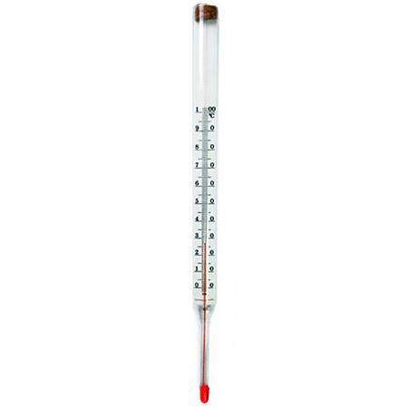 Термометр ТТЖ-П (0…+100) 240/163 ц.д. 1., керосин., ГОСТ 8.279-89