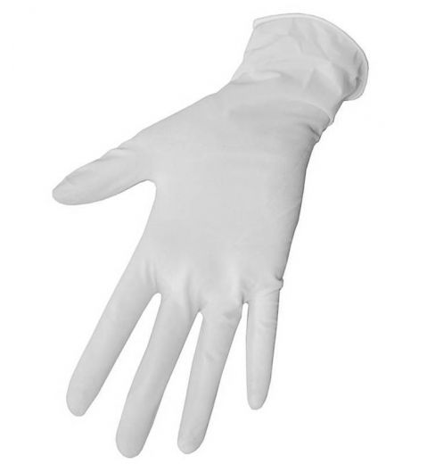 Латексные перчатки, смотровые, неопудренные с полимерным покрытием, нестерил., 6,5 гр, M, 500 пар, 1000 шт