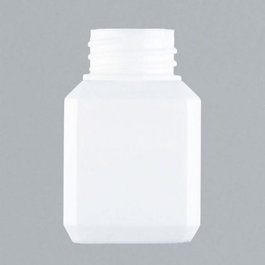 Флакон для биохимии, 50 мл, горло 25,5 мм медицинский пластик (ПЭ), белый, без крышки, 3250 шт/упак