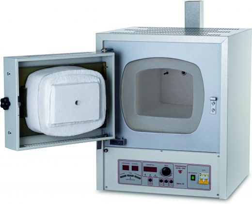Муфельная печь 10 л, +50/+1100 °C, с многоступенчатым микропроцессорным терморегулятором и вытяжкой