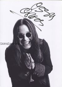 Автограф: Оззи Осборн. Black Sabbath, "Ozzy Osbourne"