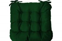Подушка на стул с завязками Феникс [зеленый]