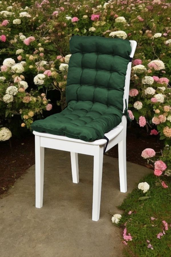 Подушка накидка на стул Сигма 85х40 см [зеленый]