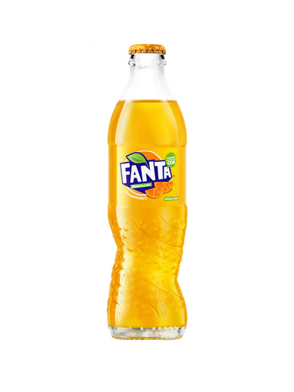 Fanta в стеклянных бутылках, 330 мл