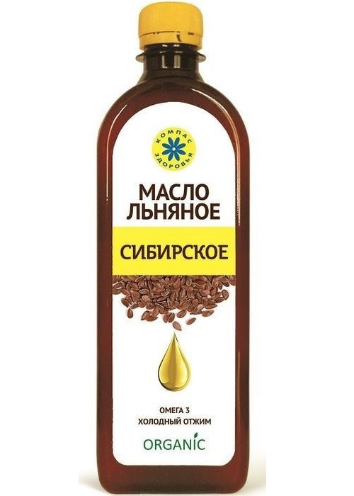 масло льняное 500 мл