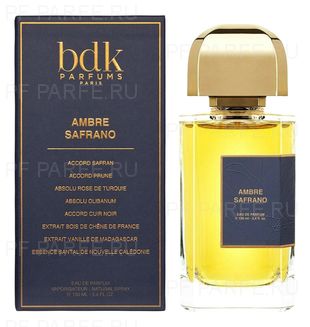 BDK Parfums  Ambre Safrano