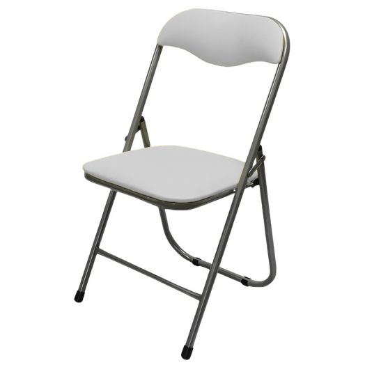 Складной стул  РС 04 (Цвет обивки Белый)