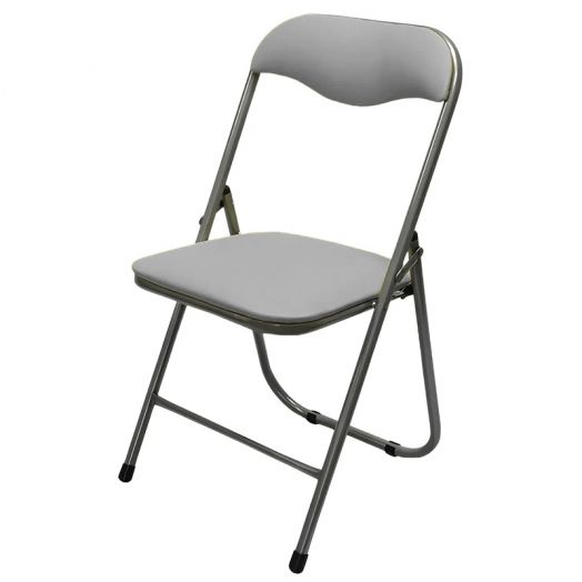 Складной стул  РС 04 (Цвет обивки Серый)