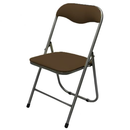 Складной стул  РС 04 (Цвет обивки Коричневый)
