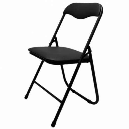 Складной стул  РС 04 (Цвет обивки Чёрный)