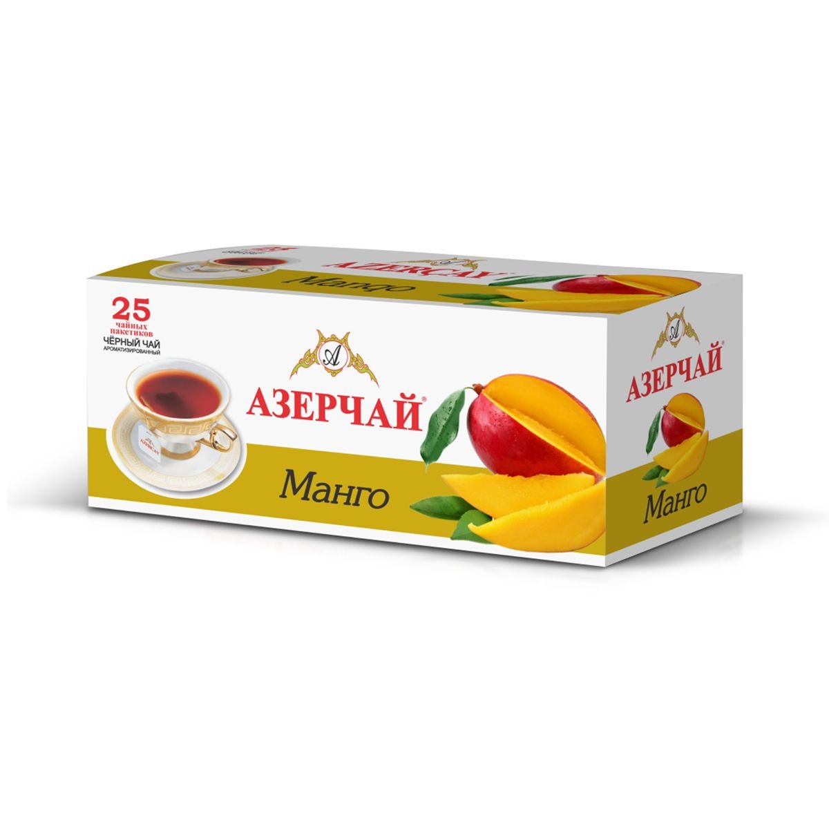 Чай черный Азерчай Манго, 1.8г х 25шт