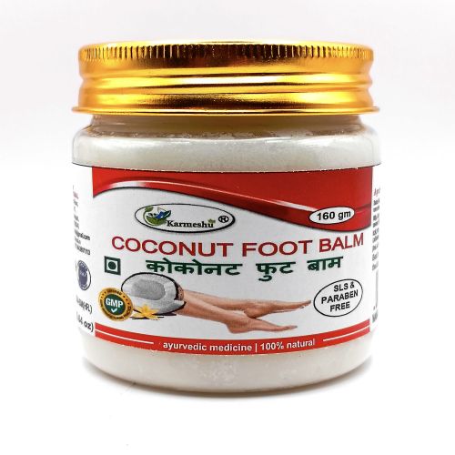 Бальзам для ног с кокосом | Coconut foot balm | 160 г | Karmeshu