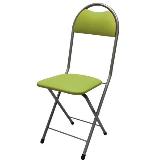 Складной стул  ДУГА (Цвет обивки Зелёный)